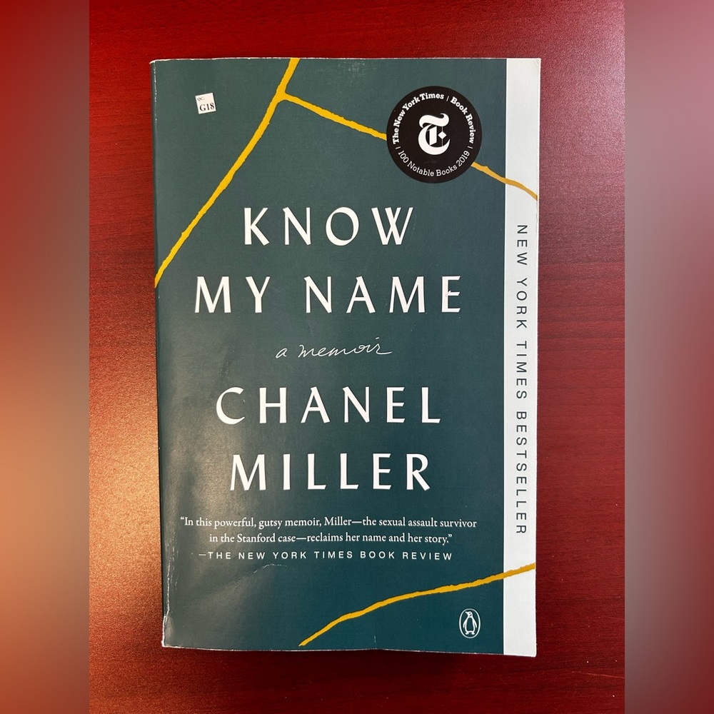 Know My Name Memoir by Chanel Miller